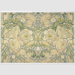 Art Nouveau Floral Decouage Paper