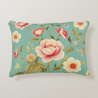 Art Nouveau Floral - Live life in full bloom Decorative Cushion