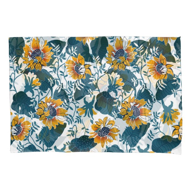 Art Nouveau, floral pattern. Pillowcase (Front)