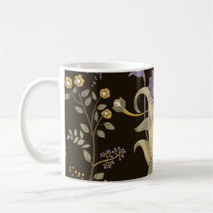 Art Nouveau Floral: Vintage Pattern Coffee Mug