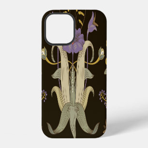 Art Nouveau Floral: Vintage Pattern iPhone 12 Case