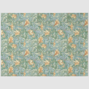 Art Nouveau Floral Wallpaper Design Decoupage Tissue Paper