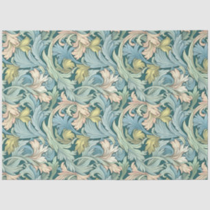 Art Nouveau Floral Wallpaper Design Decoupage Tissue Paper