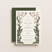 Art Nouveau Floral Wedding
