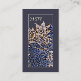 Art Nouveau Flowers Business Card