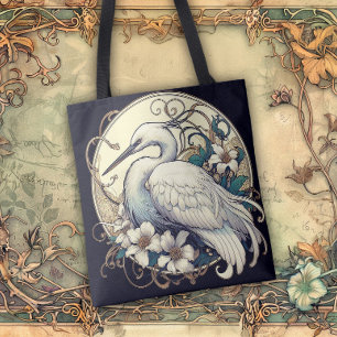 Art Nouveau Flowing Lines of Beauty Tote Bag