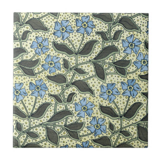Art Nouveau Forget-me-not Tile