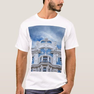 Art Nouveau Fragment: Riga's Architectural Detail T-Shirt