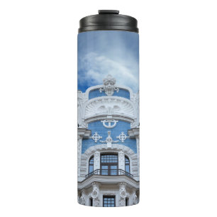 Art Nouveau Fragment: Riga's Architectural Detail Thermal Tumbler