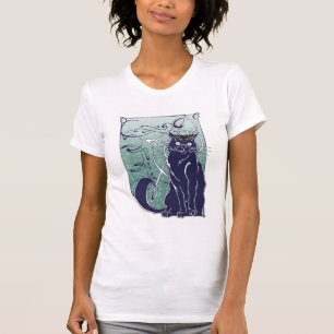 Art Nouveau French Cat Shirt
