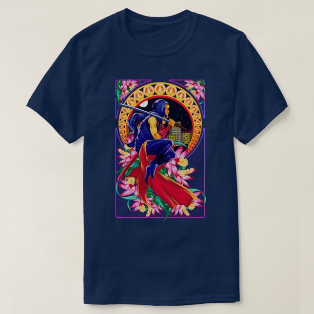 Art Nouveau Gaiden T-Shirt (Design Front)