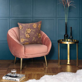 Art Nouveau Garden Muse Design Cushion