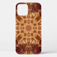 Art nouveau geometric, ornamental pattern.