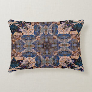 art nouveau geometric ornamental vintage pattern i decorative cushion
