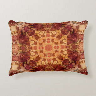art nouveau geometric ornamental vintage pattern i decorative cushion
