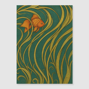 Art Nouveau Goldfish