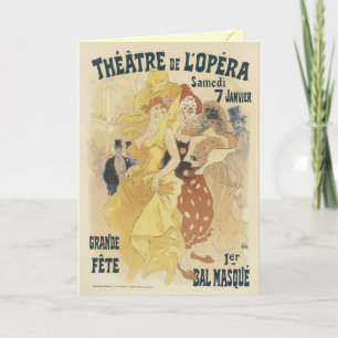 Art Nouveau Greeting cards - Theatre de l'Opera
