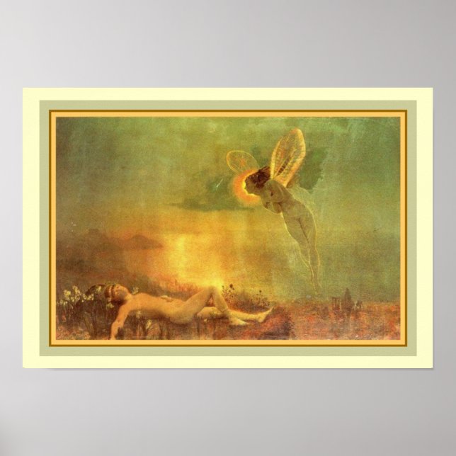 Art Nouveau  "Home Again" 13 x 19 Poster (Front)