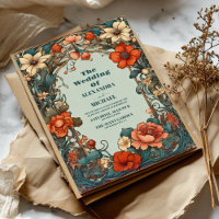 Art Nouveau Inspired Floral Symphony Wedding