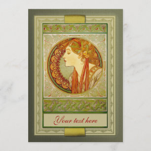 Art Nouveau Invitation