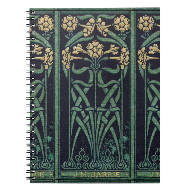 Art Nouveau J.M. Barrie Notebook (Front)