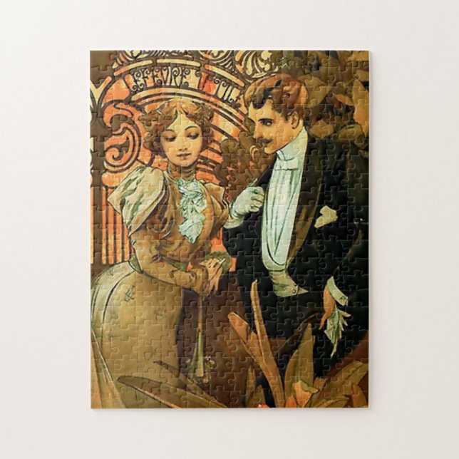 Art Nouveau Jigsaw Puzzle (Vertical)