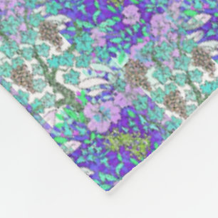 Art nouveau joseph binet Grapevine floral Fleece Blanket