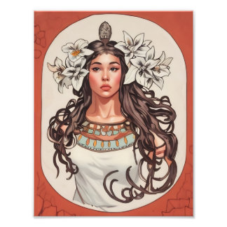 Art Nouveau La Princesse Lointaine Print