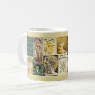 Art Nouveau Ladies Coffee Mug