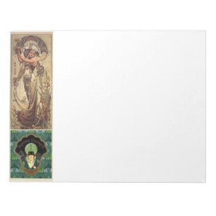 Art Nouveau Ladies Notepad