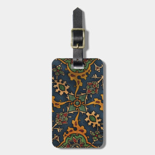 Art Nouveau l'Art Arabic Luggage Tag