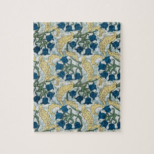 Art Nouveau Lily of the Valley Flower Verneuil Jigsaw Puzzle