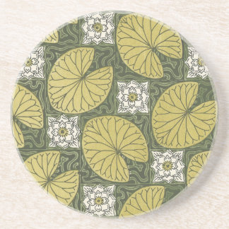 Art Nouveau Lily Pad 78 Coaster