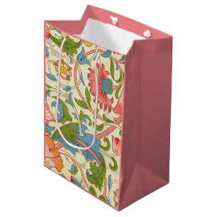Art nouveau lodden pattern - William Morris Medium Gift Bag