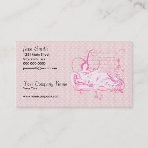 Art Nouveau Love Business Card