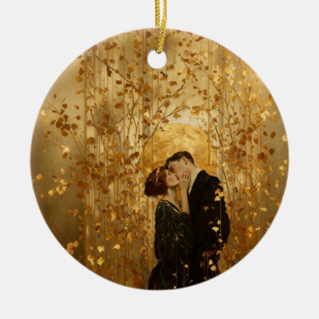 Art Nouveau Love Ornament (Front)