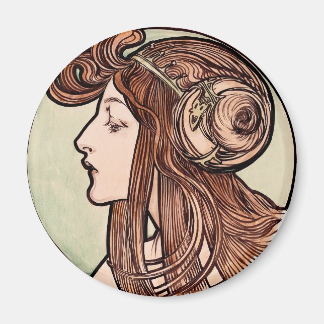 Art Nouveau Magnet (Front)