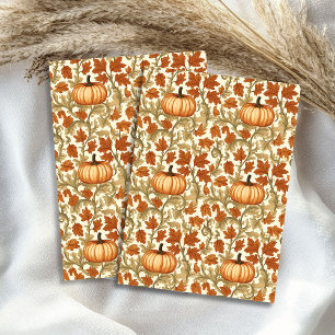 Art nouveau Morris fall autumnal pastel colors Tissue Paper