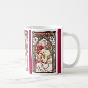 Art Nouveau Mucha Lady Mug