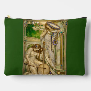 Art Nouveau Music Maidens Vintage Illustration Accessory Pouch