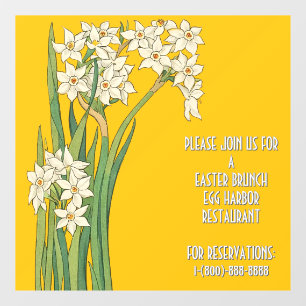 Art Nouveau Narcissus Flowers – Easter