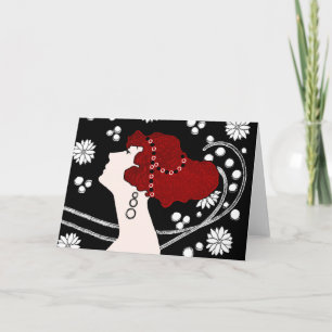 Art Nouveau Notecard