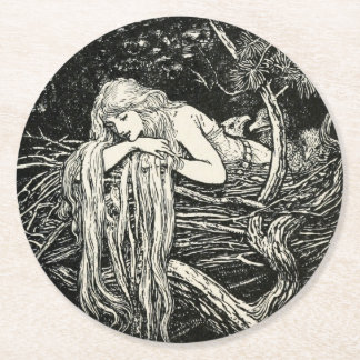 Art Nouveau Paper Coaster
