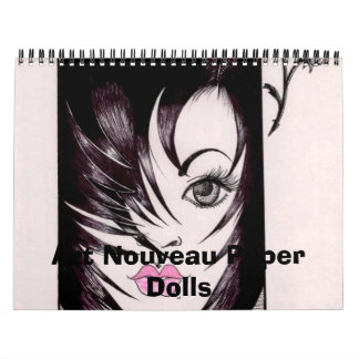 Art Nouveau Paper Dolls Calendar