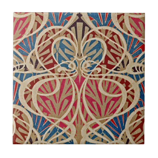 Art Nouveau Pattern #10 at Emporio Moffa Tile (Front)