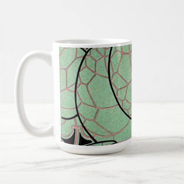 Art Nouveau pattern #10 Coffee Mug (Left)