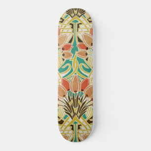 Art Nouveau pattern #11 Skateboard
