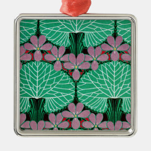 Art Nouveau Pattern #12 at Emporio Moffa Metal Ornament