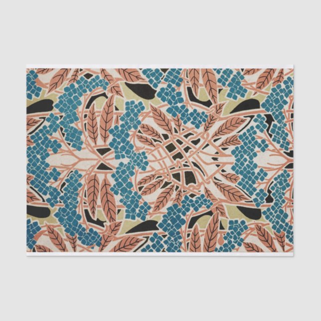 Art Nouveau pattern #12 Tissue Paper (Front)