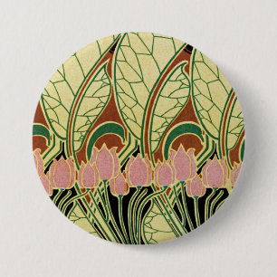 Art Nouveau pattern #1 7.5 Cm Round Badge
